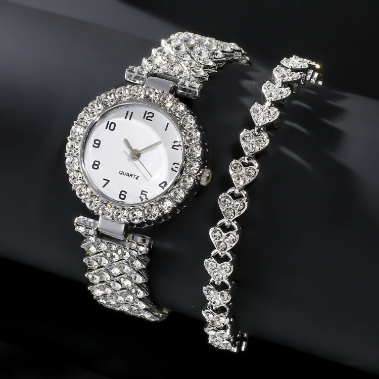 2-Piece Silver Watch Set | Chic Ladies' Jewelry - Image 6