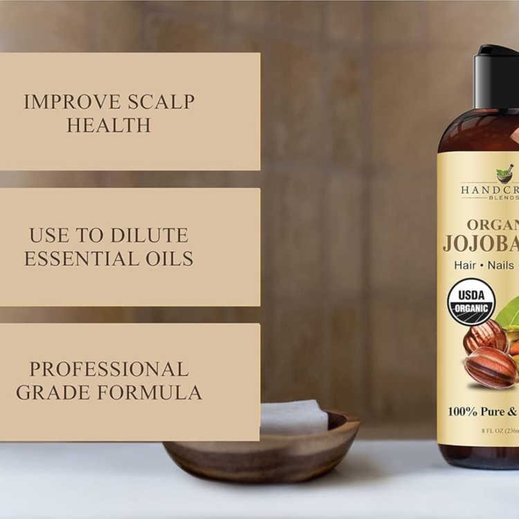 Handcraft Blends USDA Organic Jojoba Oil - Premium Grade Oil for Face, Body and Hair - Anti-Aging Oil - Image 3