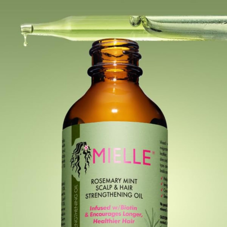 Mielle Organics Rosemary Mint Scalp & Hair Strengthening Oil for All Hair Types, 2 Ounce - Image 4