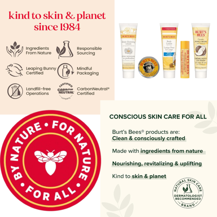 Holiday Gifts That Care: Burt's Bees Christmas Gifts Natural Goodness - Image 2