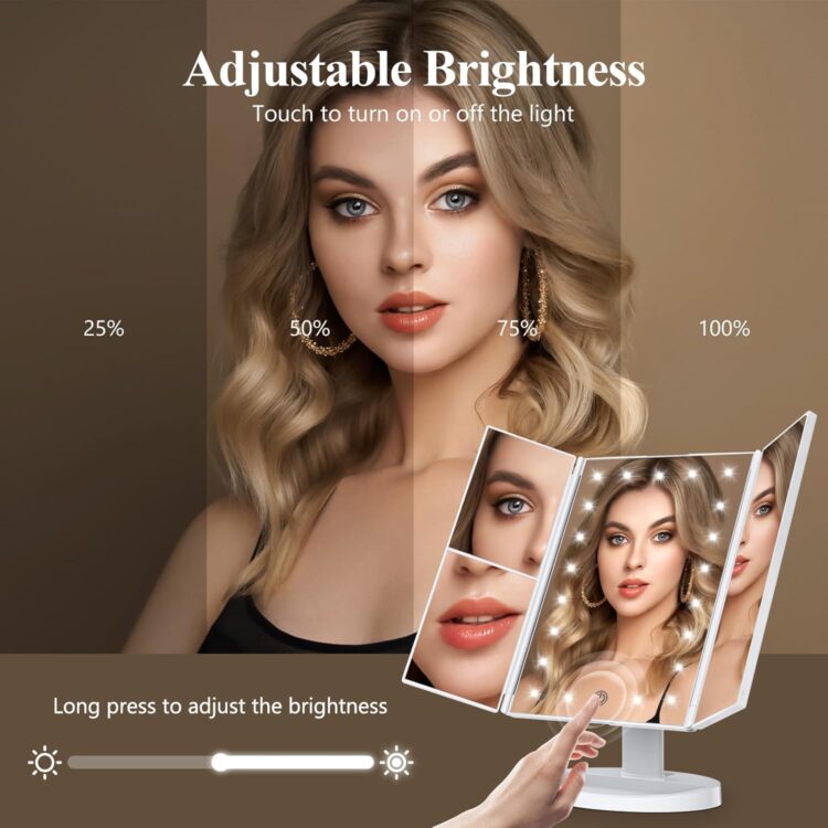 Best Lighted Makeup Mirror: 2X, 3X, 10X Options - Image 2