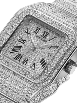 Montre Carrée Diamants