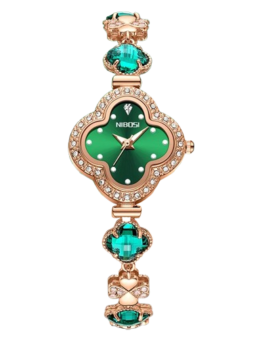 Montre Diamant Vert