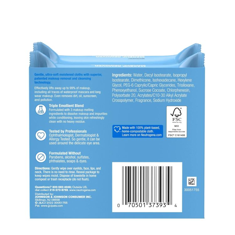 Neutrogena Makeup Remover Wipes Neutrogena - Image 5