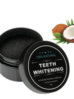 Poudre de Charbon Blanchissante des Dents: Sourire éclatant