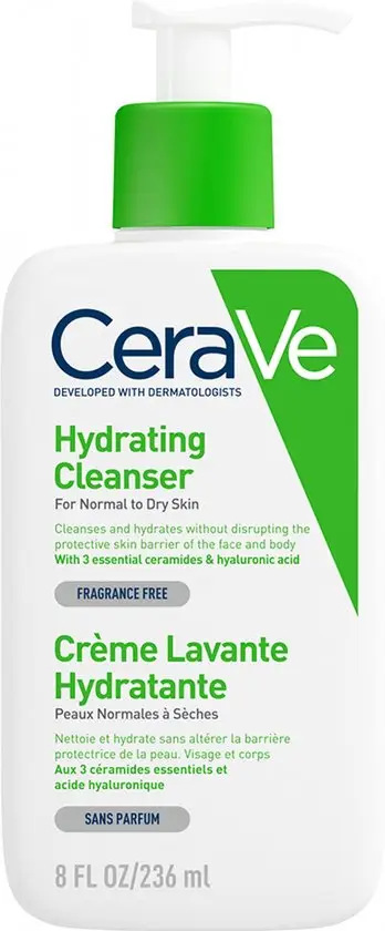 CERAVE CREME LAVANTE HYDRATANTE 236ML