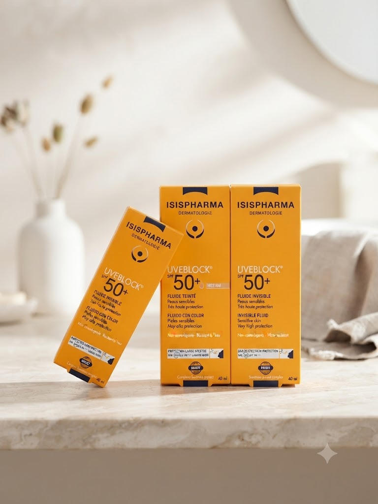 Isispharma Uveblock Fluide Invisible SPF50+