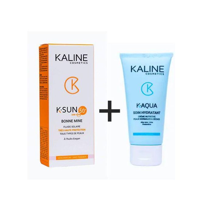 Pack Kaline K-Sun K-Aqua باك 2في 1 الحماية اليومية والعناية بالبشرة - الصورة 3