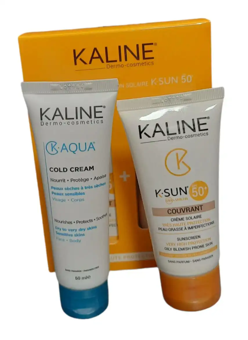 Pack Kaline K-Sun K-Aqua باك 2في 1 الحماية اليومية والعناية بالبشرة - الصورة 2